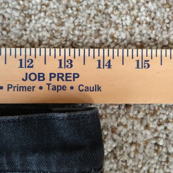 Lucky Brand Bridgette Y2K Zip High Rise Crop Mini Boot size 6/28R - Picture 12 of 15